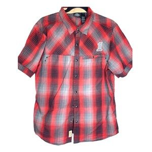 Harley Davidsons Men Button Up Shirt Size L